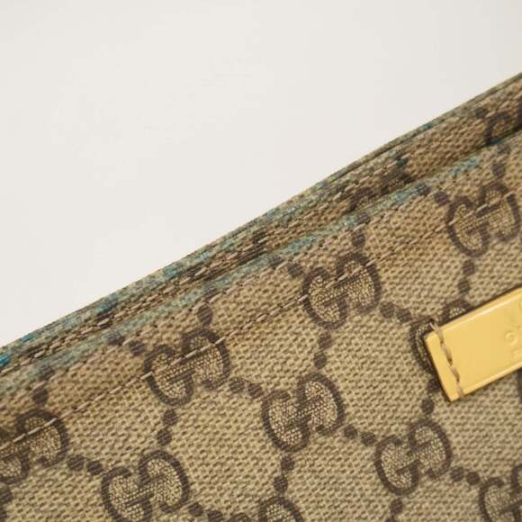 Gucci GG Supreme Shoulder Bag 201446 Beige, Cream Yellow, and Champagne for W... - Picture 8 of 13